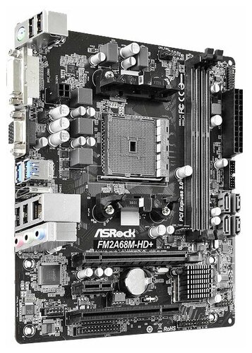 Материнская плата ASRock FM2A68M-HD+ - фото 3