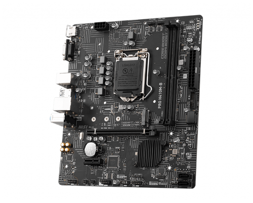Материнская плата MSI PRO H410M-B - фото 2