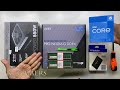 Видео - intel Core i5 12400 msi PRO H610M-G DDR4 Verbatim Vi550 S3 SSD Simple Desktop PC Build