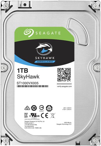 Жесткий диск Seagate SkyHawk 1 ТБ ST1000VX005 - фото 1