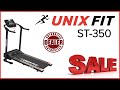 Видео - Беговая дорожка UNIXFIT ST 350 обзор