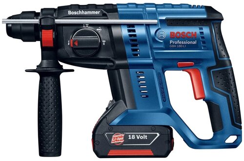 Перфоратор аккумуляторный BOSCH GBH 180-Li 0 коробка (0 611 911 120), без аккумулятора - фото 3
