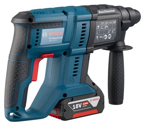 Перфоратор аккумуляторный BOSCH GBH 180-Li 0 коробка (0 611 911 120), без аккумулятора - фото 2