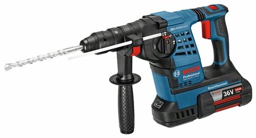 Перфоратор аккумуляторный BOSCH GBH 36 VF-LI Plus 4.0Ач x2 L-BOXX - фото 1