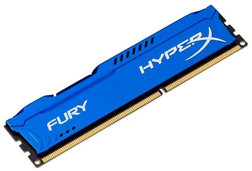 Оперативная память HyperX Fury 4 ГБ DDR3 1600 МГц CL10 (HX316C10F/4) - фото 2
