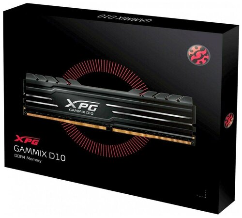 Оперативная память XPG Gammix D10 16 ГБ (8 ГБ x 2 шт.) DDR4 3200 МГц DIMM CL16 AX4U320038G16A-DB10 - фото 3