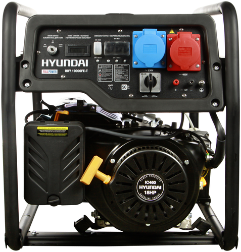Бензиновый генератор Hyundai HHY 10000FE-T, (8000 Вт) - фото 3