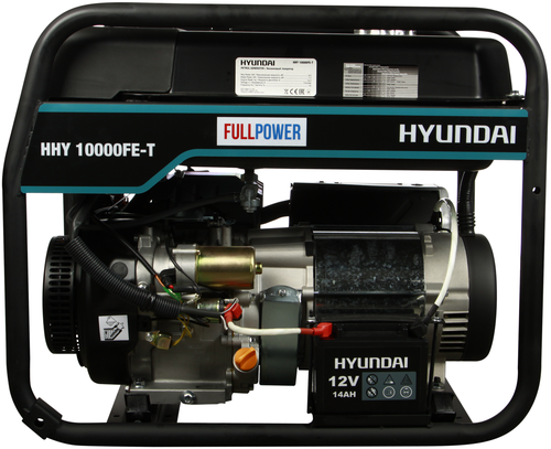 Бензиновый генератор Hyundai HHY 10000FE-T, (8000 Вт) - фото 4