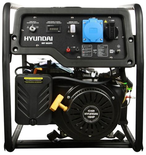 Бензиновый генератор Hyundai HHY 9020FE, (6500 Вт) - фото 2