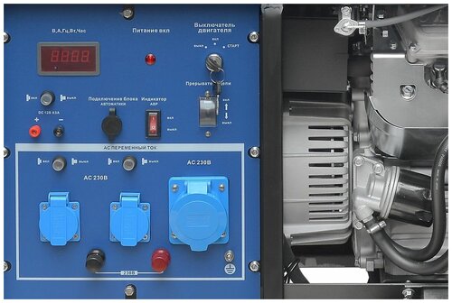 Бензиновый генератор ТСС SGG-10000 EHА, (11000 Вт) - фото 4