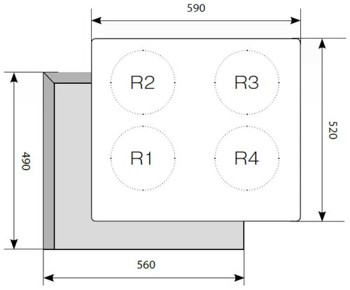 Индукционная варочная панель LEX EVI 640-1 WH - фото 2