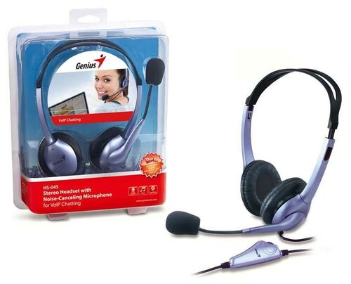 Компьютерная гарнитура Genius HS-04S Single - фото 3
