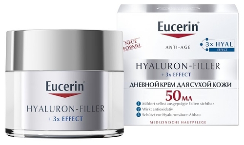 Крем Eucerin Hyaluron-Filler для лица дневной - фото 1