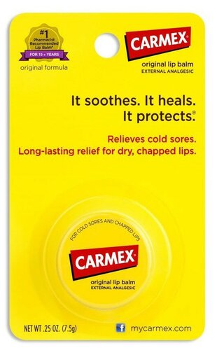 Carmex Бальзам для губ классический в баночке - фото 3