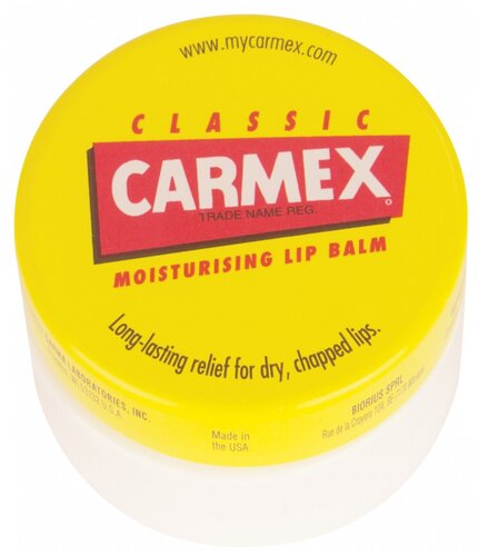 Carmex Бальзам для губ классический в баночке - фото 1