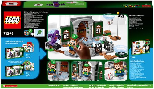 Конструктор LEGO Super Mario 71399 Дополнительный набор Luigi’s Mansion: вестибюль - фото 3