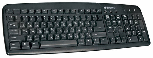 Клавиатура Defender Magellan 920 Black PS/2 - фото 1