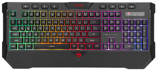 Игровая клавиатура MARVO K656 Black USB - фото 1