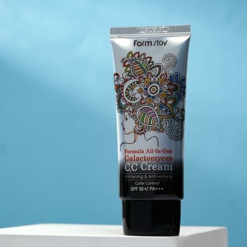 Farmstay CC крем Galactomyces Formula All In One, SPF 50 - фото 4