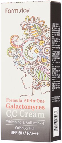 Farmstay CC крем Galactomyces Formula All In One, SPF 50 - фото 2