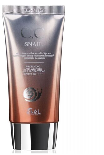 Ekel CC крем Snail, SPF 50 - фото 5