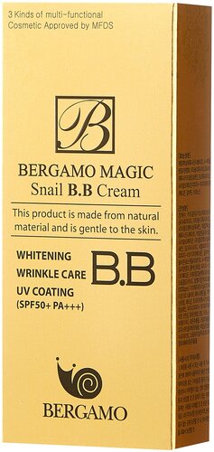 Bergamo BB крем Magic Snail, SPF 50 - фото 2