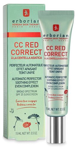 Erborian CC крем Red Correct, SPF 25 - фото 2
