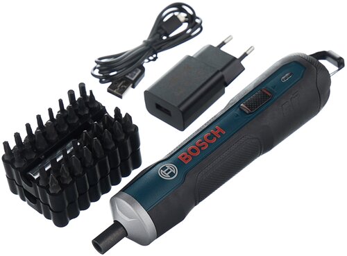Аккумуляторная отвертка BOSCH GO kit - фото 1