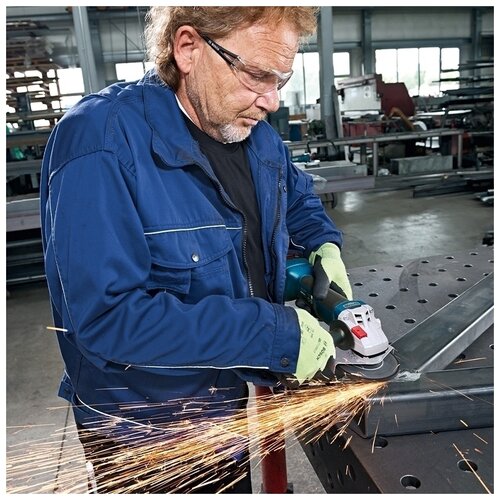 Аккумуляторная УШМ BOSCH GWS 18V-10 5.0Ач х2 L-BOXX, 125 мм - фото 4