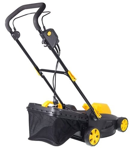 Электрическая газонокосилка Huter ELM-1400T, 1400 Вт, 38 см - фото 5