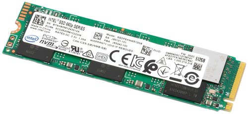 Твердотельный накопитель Intel 660p Series 512 ГБ M.2 SSDPEKNW512G8 - фото 2
