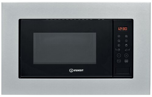 Микроволновая печь встраиваемая Indesit MWI 120 SX - фото 1