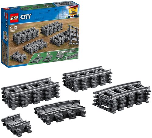 Конструктор LEGO City Trains 60205 Рельсы - фото 3