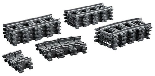 Конструктор LEGO City Trains 60205 Рельсы - фото 4