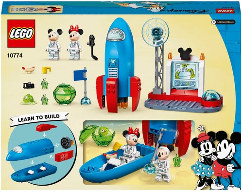 Конструктор LEGO Mickey & Friends 10774 Космическая ракета Микки и Минни - фото 2