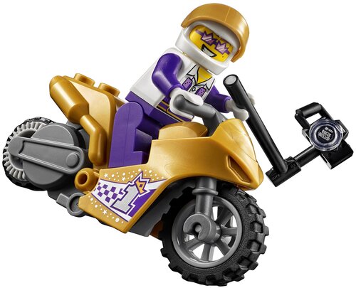 Конструктор LEGO LEGO City Stuntz 60309 Трюковый мотоцикл с экшн-камерой - фото 5