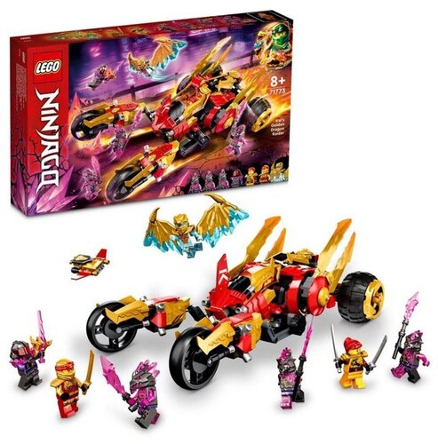 Конструктор LEGO NINJAGO 71773 Налетчик Золотого Дракона Кая - фото 3