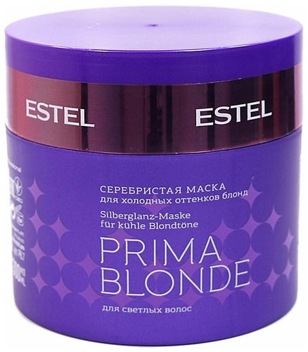 ESTEL Prima Blonde Серебристая маска для холодных оттенков блонд - фото 1