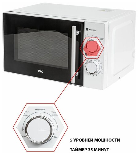 Микроволновая печь JVC JK-MW142M - фото 5