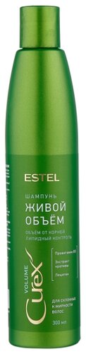 ESTEL шампунь Curex Volume Живой объем для склонных к жирности волос - фото 1