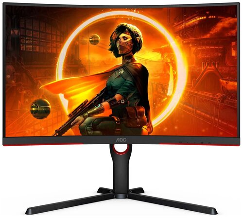 27" Монитор AOC CQ27G3SU, 2560x1440, 165 Гц, *VA - фото 1