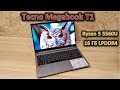 Видео - Обзор Tecno Megabook T1: металл, 100% sRGB и сканер отпечатков пальцев: