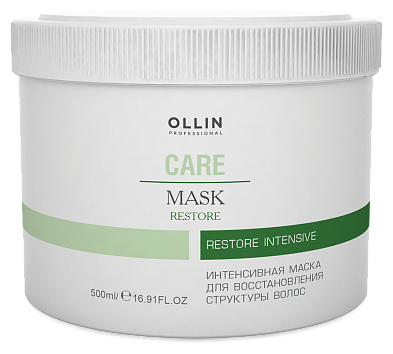 OLLIN Professional Care Интенсивная маска для восстановления структуры волос - фото 4