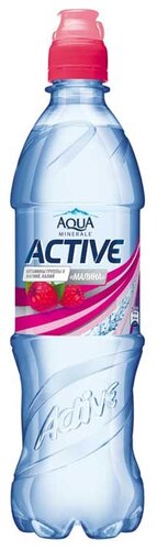 Вода питьевая Aqua Minerale Active негазированная Малина, спорт ПЭТ - фото 1