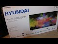 Видео - Телевизор 65&quot; Hyundai H-LED65EU7003 серебристый красавчик