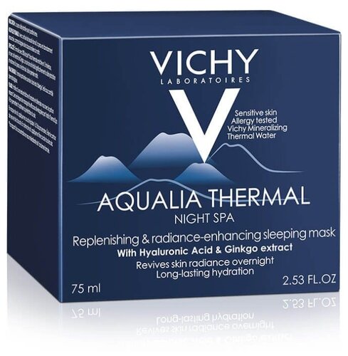 Vichy Aqualia Thermal ночной Spa-уход крем-гель для лица - фото 3