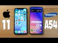 Видео - IPHONE 11 VS SAMSUNG GALAXY A54 - ЧТО ЛУЧШЕ? ПОЛНОЕ СРАВНЕНИЕ!