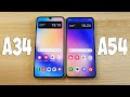 Видео - SAMSUNG GALAXY A34 VS GALAXY A54 - ЧТО ВЫБРАТЬ? ПОЛНОЕ СРАВНЕНИЕ!