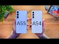 Видео - Сравнение Samsung Galaxy A55 и Galaxy A54