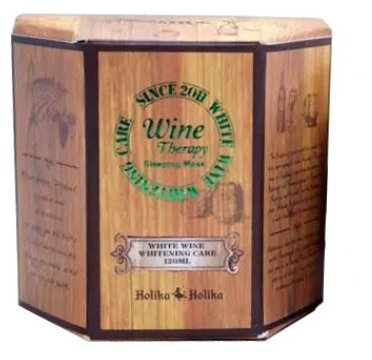 Holika Holika ночная маска-желе Wine Therapy Белое Вино - фото 2